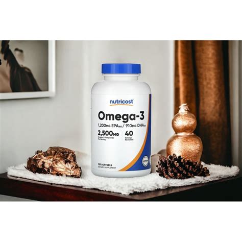 Nutricost Omega Mg Softgels Mg Per Capsule