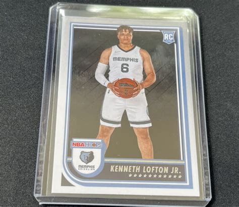 2022 23 Panini NBA Hoops Rookies 271 Kenneth Lofton Jr RC EBay