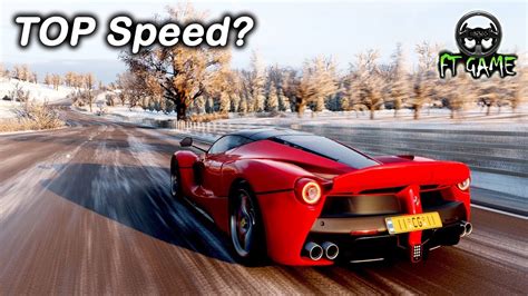 LaFerrari TOP Speed And Gameplay Forza Horizon 4 YouTube