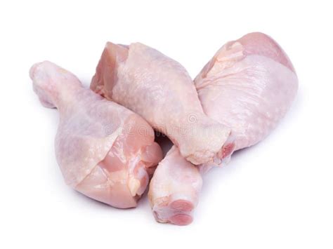 Fresh Chicken Drumstick White Stock Photos Free Royalty Free