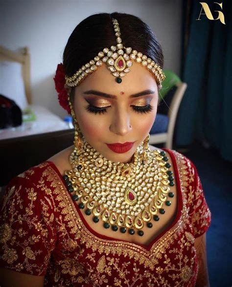 Indian Wedding Makeup Red Saubhaya Makeup