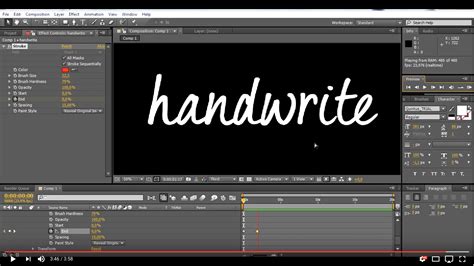 Handwritten Text After Effects Videohive After Effects Pro Video Motion