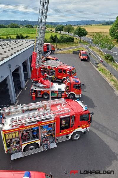 Feuerwehr Lohfelden Jahre Gemeinsames Feuerwehrhaus Lohfelden