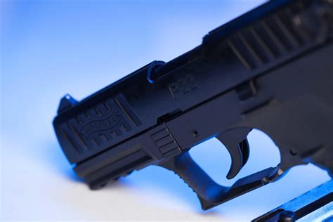 Walther Arms 5120700 P22q 22 Lr 101 342″ Black Steel Threaded Barrel