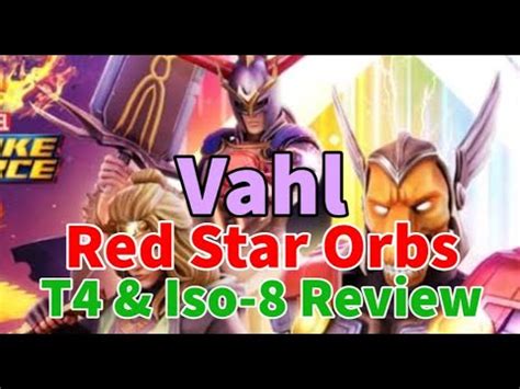 Vahl Has Arrived Red Star Orbs T Iso Review Bi Frost Mystic