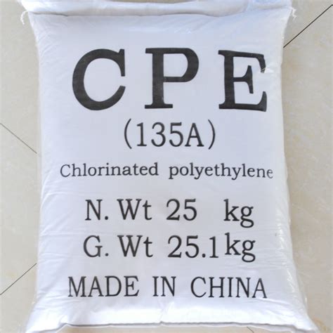 Chlorinated Polyethylene Impact Modifier Cpe A China Cpe A And