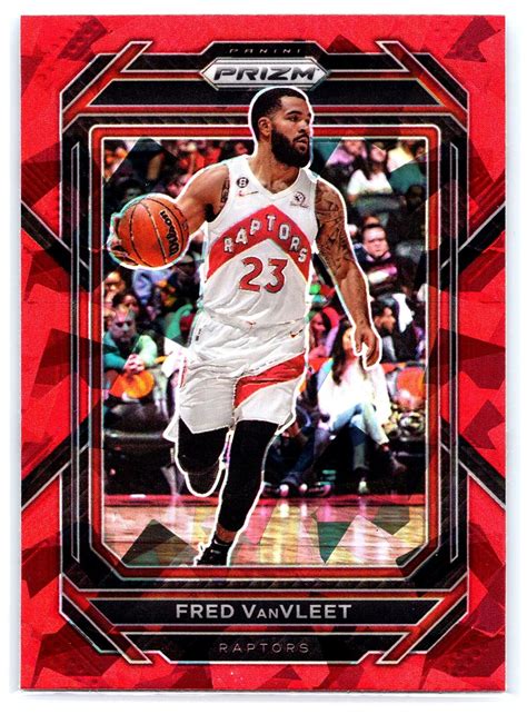 Panini Prizm Red Ice Fred Vanvleet Toronto Raptors Ebay