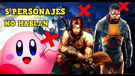 Personajes De Videojuegos M S Carismaticos Que No Hablan Youtube