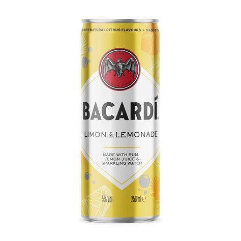 Bacardi Limon Lemon Rtd 5 Alc 25 Cl Delhaize