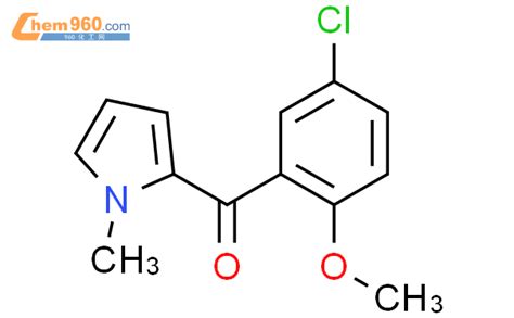 329941 55 1methanone 5 Chloro 2 Methoxyphenyl1 Methyl 1h Pyrrol 2