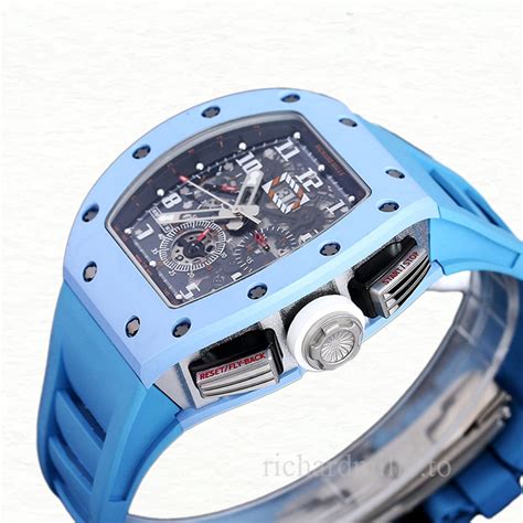 Richard Mille Rm Men Automatic Rubber Band Watch Richard Mille