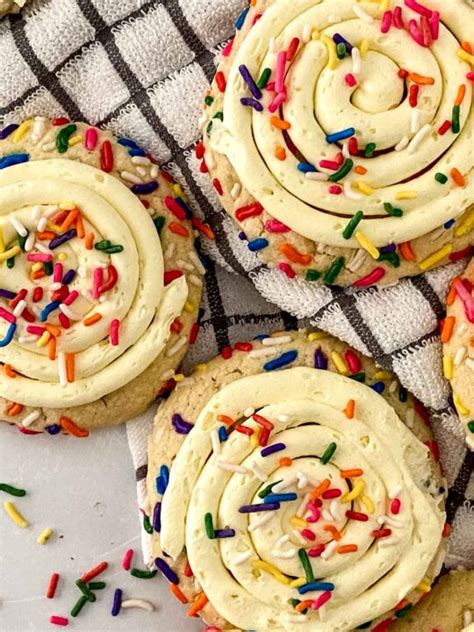 Birthday Cake Crumbl Cookie Copycat Brooklyn Active Mama