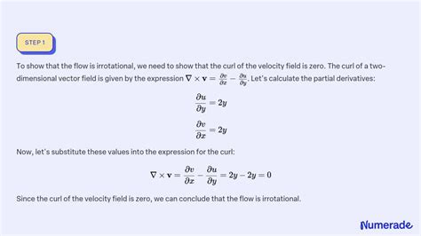 ⏩solvedthe Velocity Components Of An Incompressible Numerade