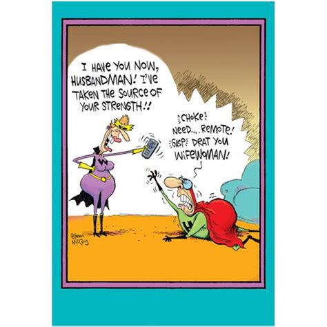 Husbandman & Wifewoman Funny / Humorous McCoy Bros Father's Day Card ...