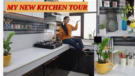 My New Kitchen Tour Small Kitchen Tour 2021 Kitchen Organisation