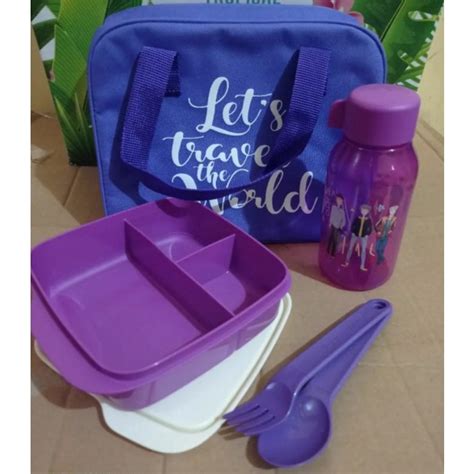 Jual Promo Murah Tempat Makan Tupperware Murah Anak Sekolah Tepak Makan