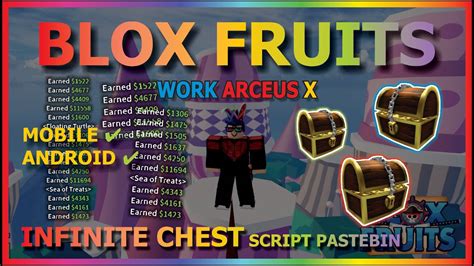 Blox Fruits Script Mobile Auto Farm Fruit Hop Server Fruit Finder Hot