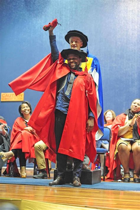 Eff Spokesperson Mbuyiseni Ndlozis Graduation Day Photos