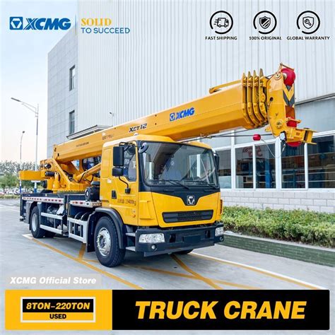 XCMG Used Small Five Section 37 5m Boom 12t Mobile Truck Cranes Xct12L5