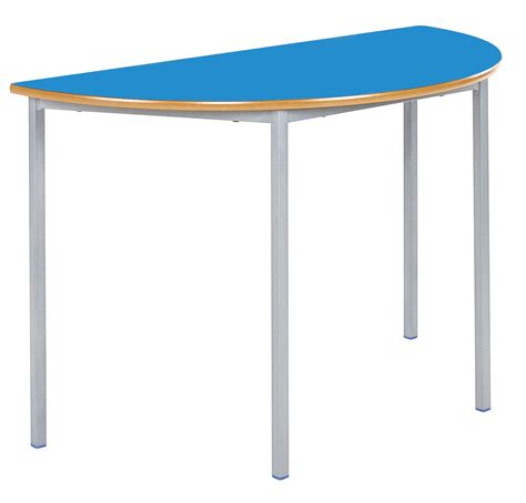 Fe055167 Findel Everyday Semi Circular Table Gls Educational Supplies