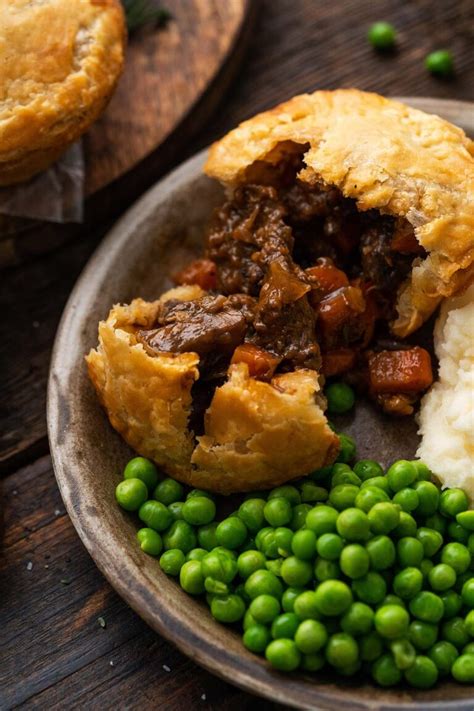 Individual Steak And Ale Pie Recipe An Edible Mosaic™