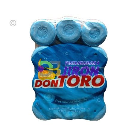 Jabón Toro Azul 240 gr 12 Pack