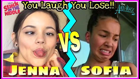 Jenna Ortega Vs Sofia Wylie Musical Ly Battle Try Not To Laugh Challenge Funny Disney Girls