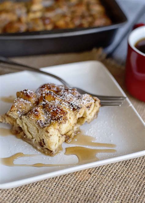 Cinnamon Roll French Toast Casserole Southern Plate