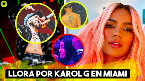 Anuel Aa Llora En Miami Muestra Prueba Reina De Que S Volvi Con La