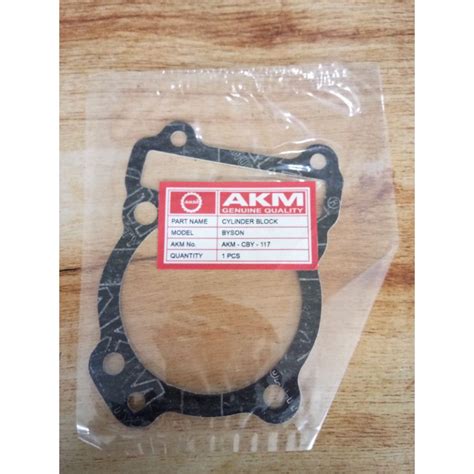 Jual Packing Blok Seher Cylinder Block Yamaha Byson Shopee Indonesia