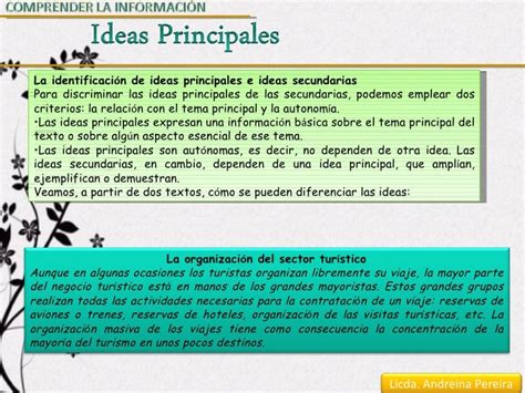 Ideas Principales