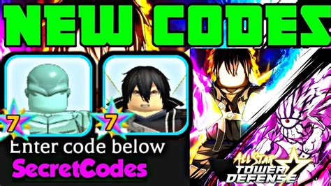 ALL STAR TOWER DEFENSE NEW CODES SECRET CODES STARDUST CODES All