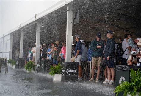 Play to resume after thunderstorms halt Cognizant Classic final round ...