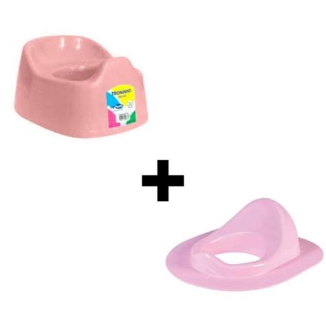 Kit Troninho Redutor De Assento Para Vaso Sanit Rio Baby Infantil