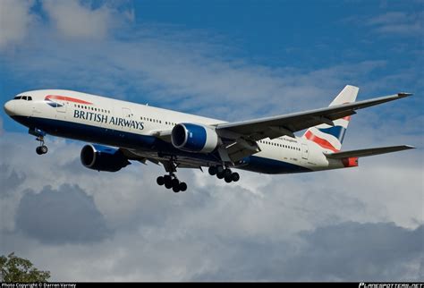 G YMMD British Airways Boeing 777 236ER Photo By Darren Varney ID