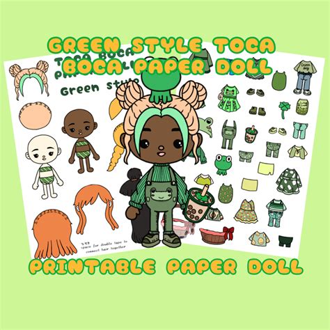 Toca Boca Halloween Costumes Toca Boca Paper Doll And Clothes Quiet ...