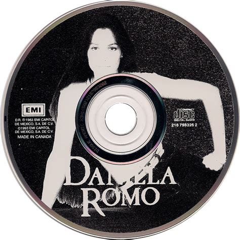 Car Tula Cd De Daniela Romo Daniela Romo Portada