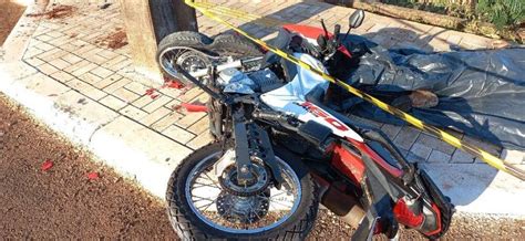 Motociclista Morre Em Acidente Na Pr Em Missal Portal Rondon