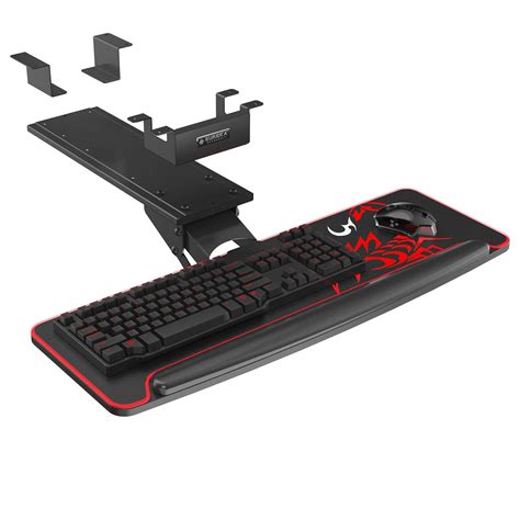 Eureka Ergonomic Height Adjustable Mouse Keyboard Tray Under Desk