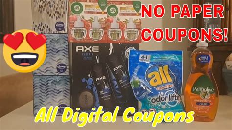 Dollar General All Digital Haul No Paper Coupons Neeed Couponing At