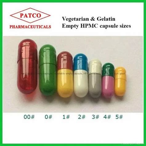 Patco Empty Hard Gelatin Capsules - Size 4, Packaging Type: Box at ...