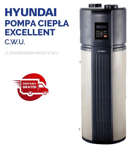 Pompa Ciep A Hyundai Do Cwu Ze Zbiornikiem Wody L Model Hhpm