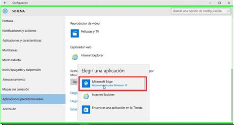 Windows Establecer Microsoft Edge Como Navegador Predeterminado