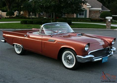 BEAUTIFULLY RESTORED 1957 Ford Thunderbird Convertible 1K MILES