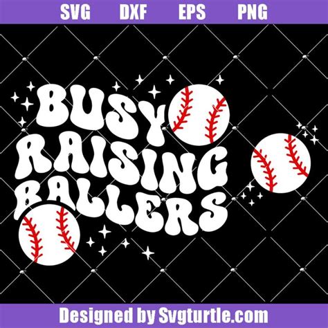 Busy Raising Ballers Svg Volleyball Mom Svg Volleyball