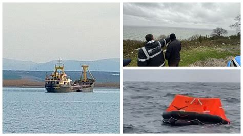 Marmara Da M Rettebatl Kargo Gemisi Batt Bo Can Sal Bulundu