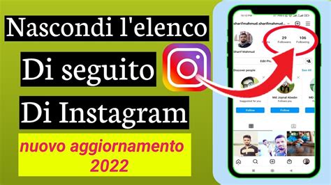 Come Nascondere Lelenco Dei Follower E Dei Follower Di Instagram 2022 Youtube