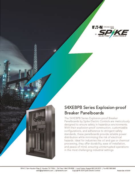 Encapsulated Explosion Proof Panelboards S Xebpb Spike Controls