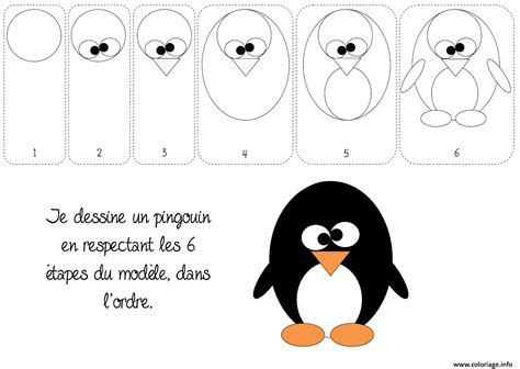 Coloriage Comment Dessiner Un Pingouin Dessin Pingouin à imprimer