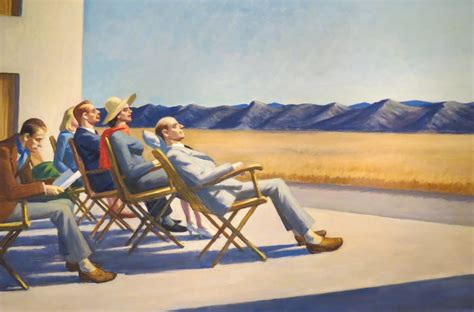 People In The Sun Edward Hopper Huile Sur Toile Flickr